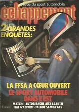 ECHAPPEMENT N°162 AUTOBIANCHI / ABARTH / FIAT 127 SPORT / SAMBA GLS / MURENA