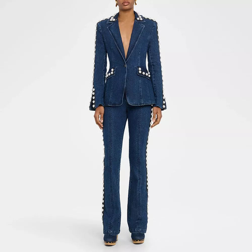 Ensemble femme denim - ensemble,