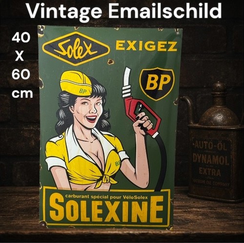 Vintage plaque émaillée - vintage, bp