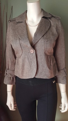 Club monaco black tweed wool - tweed,