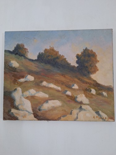 Peinture huile sur - , toile
