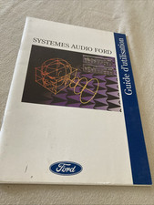 Ford automobile autoradio guide audio édition 10 / 1994 notice manuel livret