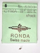 NOS [ 1X = 1 Staff ] Pour 5303 Cyma 586 K Shock Eje Volante Balance Staff Asse