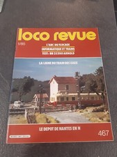SNCF Revue LOCO REVUE 467 : Dépôt NANTES en N / Fiche Doc X 2800