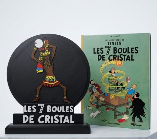 Stèle tintin boules de - stèle,