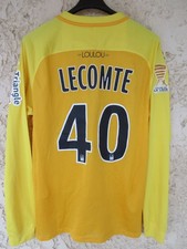 Maillot MHSC MONTPELLIER porté LECOMTE n°40 COUPE DE LA LIGUE 2018 GK goal shirt