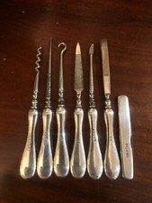 Set Manucure Argent Massif