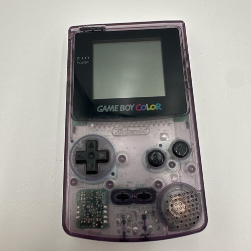 Gameboy color clear purple - clear,