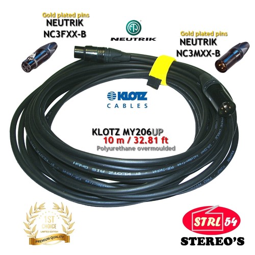 Cordon xlr 10 - 10, m