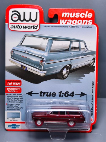 Auto world muscle - wagons, chase