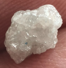 Diamant gris blanc naturel de 1,20 ct, diamant rond non coupé, diamant brut