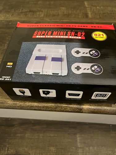 Super mini nintendo snes - nintendo,
