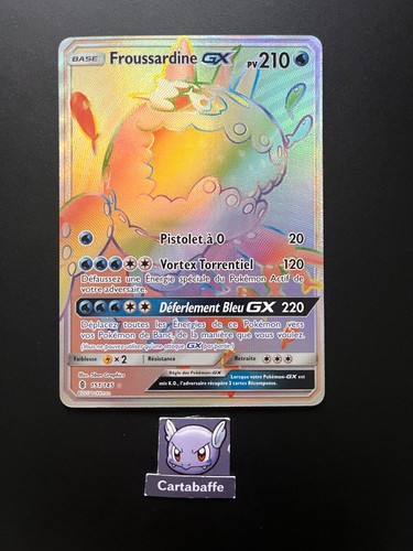 Carte pokémon froussardine - pokémon, gx