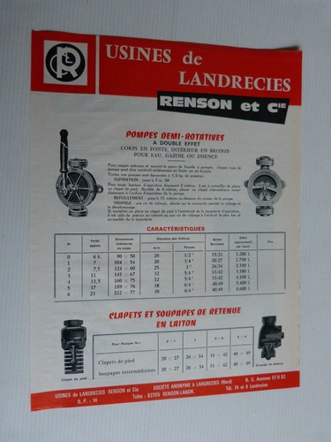 Prospectus catalogue agricole - ,