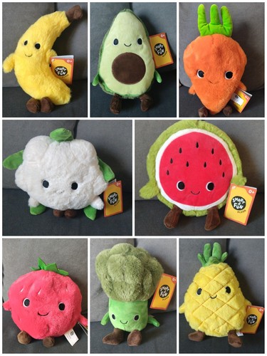 Peluches fruits légumes - peluches,