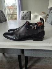 Bottines santoni cuir - bottines,