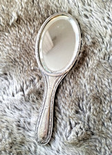 Ancien miroir à main en
