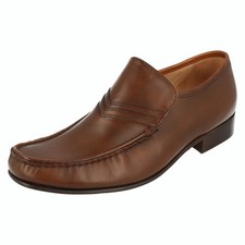 Chaussures En Cuir Grenson À Enfiler Pour Hommes Taille UK 7 Idaho