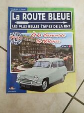 FASCICULE ALTAYA VOITURES LA ROUTE BLEUE NUM 60 ETAPE 21 SIMCA ARONDE CHÂTELAINE