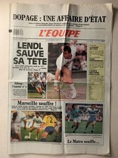 L'EQUIPE 29 JUILLET 1988 LENDL