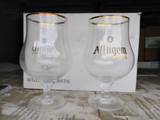 Lot de 6 verres bière affligem tripel triple 25cl 50cl pint neuf no Leffe neufs 