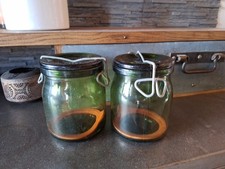 2 Ancien Pot Bocal Bocaux en