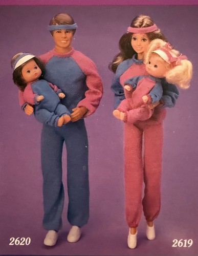Barbie 1985 the heart family - heart,