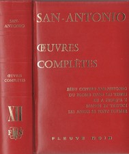 SAN ANTONIO OEUVRES COMPLETES 12 XII - EDITION ORIGINALE DE 1972 - TRES BON ETAT