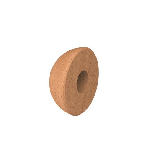 Embout rampe bois boule - embout,