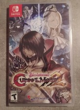 Bloodstained curse of the moon 2 Nintendo Switch Neuf Sous Blister Rare Limited