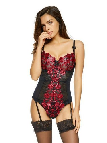 Corps noir rouge - rouge, ann