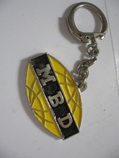  PORTE CLEFS METAL MAROC BAGAGES  DEMENAGEMENTS *M.B.D* (CASABLANCA)