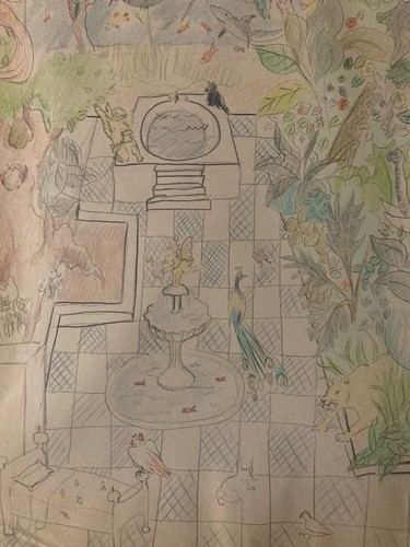 Très beau dessin crayon - très,