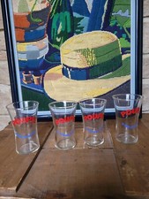 4 ANCIENS VERRES POUPIE LE BON