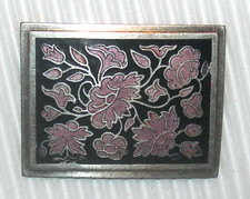 ancienne BROCHE FLORALE en