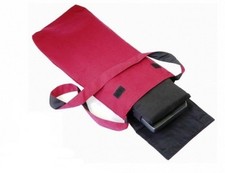 Sac de transport Rouge pour banc de méditation pliable  Coton