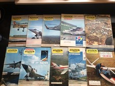 LOT 10 Revues AVIATION MAGAZINE Années 60’ Salon Aéronautique Bréguet Dassault