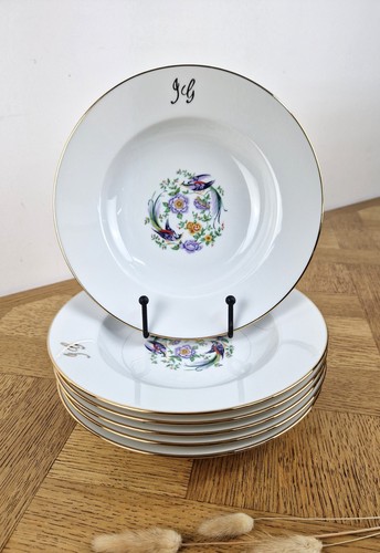 Lot assiettes creuses - 6,