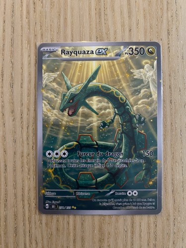 Carte pokémon rayquaza fan - pokémon,