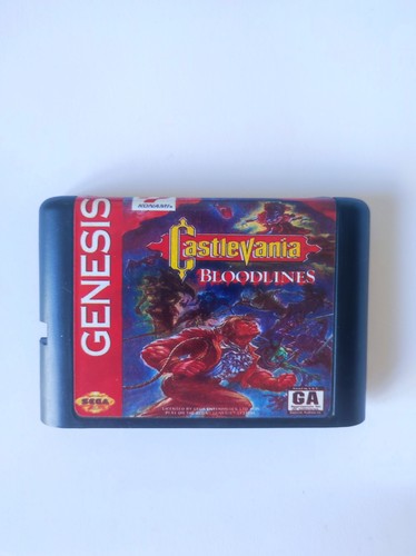 Castlevania bloodlines jeu - bloodlines,