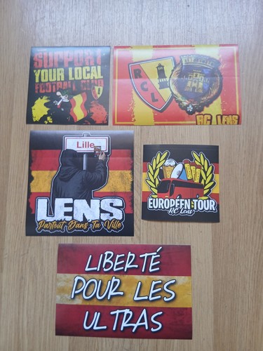 Lot stickers ultras lens - lot,