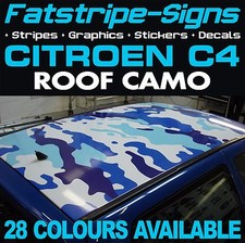 fits CITROEN C4 ROOF CAMO