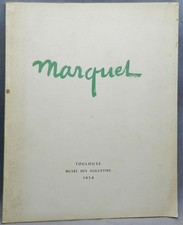 ALBERT MARQUET : CATALOGUE D'EXPOSITION - MUSÉE DES AUGUSTINS À TOULOUSE - 1954
