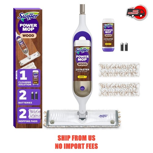Swiffer power mop wood - power,