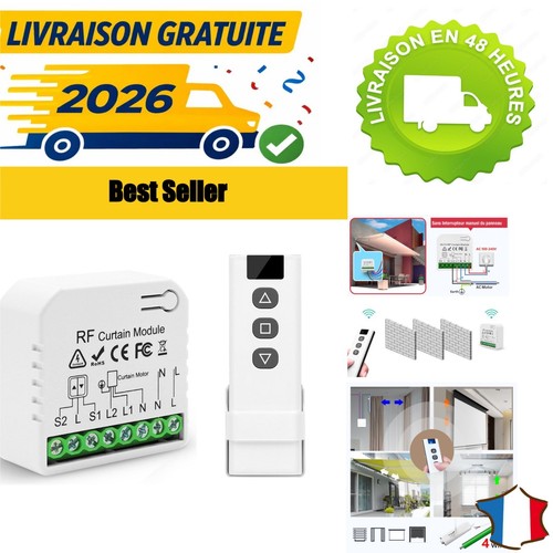Module commande sans fil volet