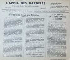 Journal tract appel des - tract, l’appel