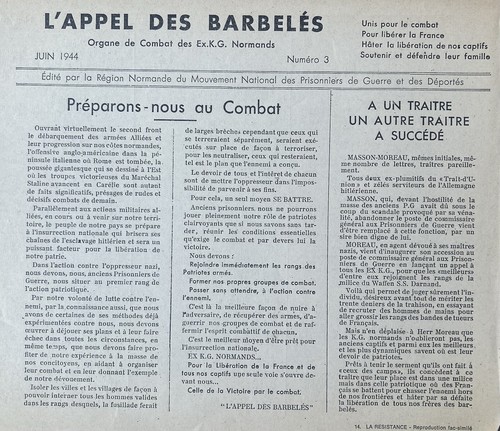 Journal tract appel des - l’appel,