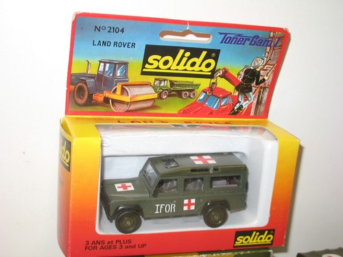 Solido land rover sanitaire - solido,,