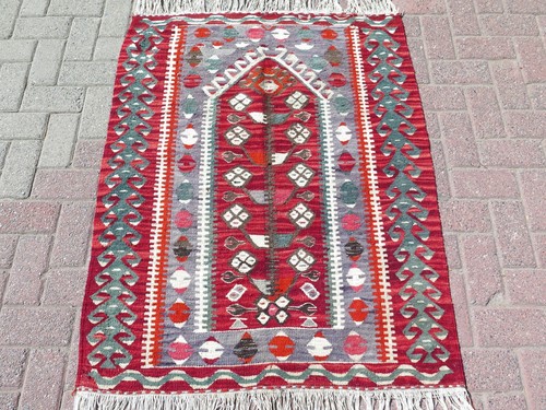 Tapis laine prière - de,