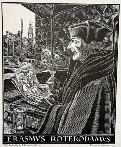 Erasme erasmus roterodamus - erasmus,